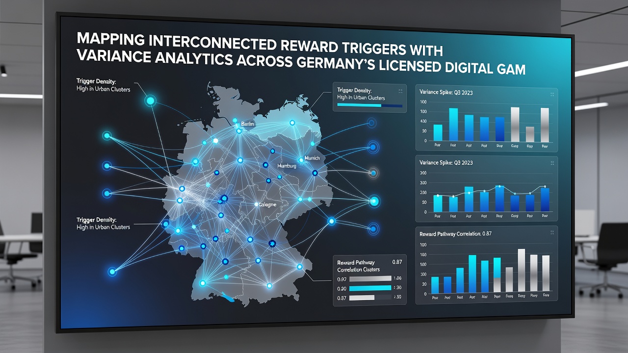 Visualisierung von Varianzmetriken und vernetzten Belohnungsketten in regulierten deutschen Gaming-Umgebungen
